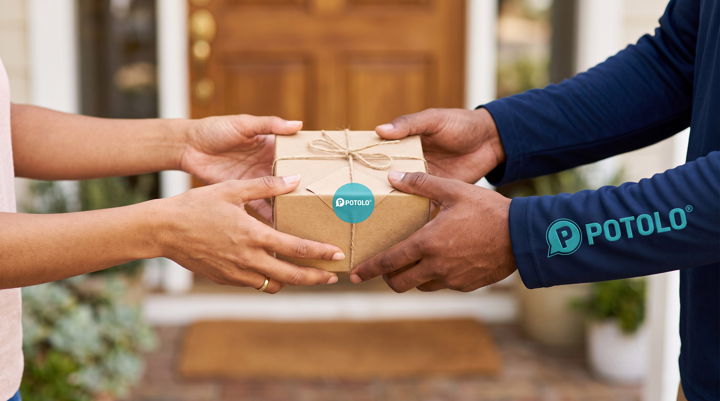Potolo Shop delivery handed over at the door
